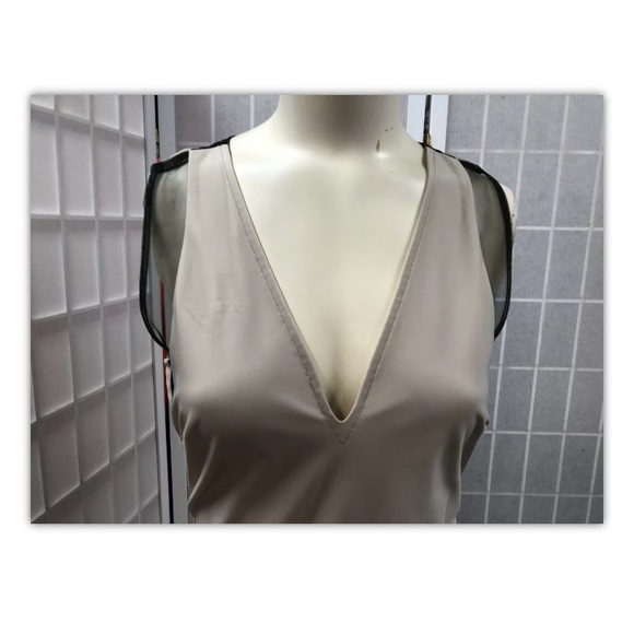 Stella Jamie, dress, formal, beige/black, size M.: - Picture 4 of 9